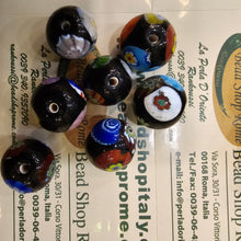Load image into Gallery viewer, Murrini Glass beads shining