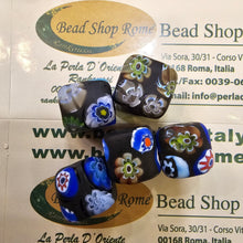 Load image into Gallery viewer, Murrini Glass beads Matt