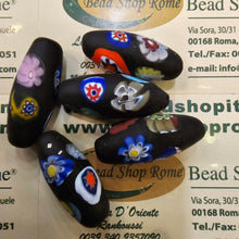 Load image into Gallery viewer, Murrini Glass beads Matt