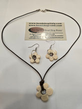 Load image into Gallery viewer, Flowers Set Earrings & Necklace , Free Shipping