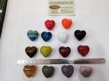 Load image into Gallery viewer, 2 Big Glass Heart 3x3