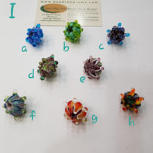 Load image into Gallery viewer, Artistic Zig Zag unique Glass Bead I