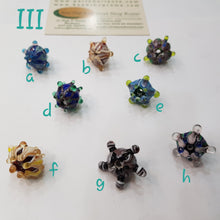 Load image into Gallery viewer, Artistic Zig Zag unique Glass Bead III