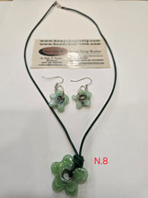 Load image into Gallery viewer, Flowers Set Earrings &amp; Necklace , Free Shipping
