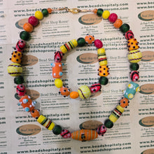 Load image into Gallery viewer, Zy , Necklace Glass beads , free shipping
