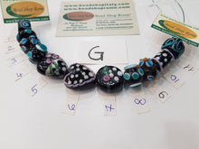 Load image into Gallery viewer, G Lampwork beads
