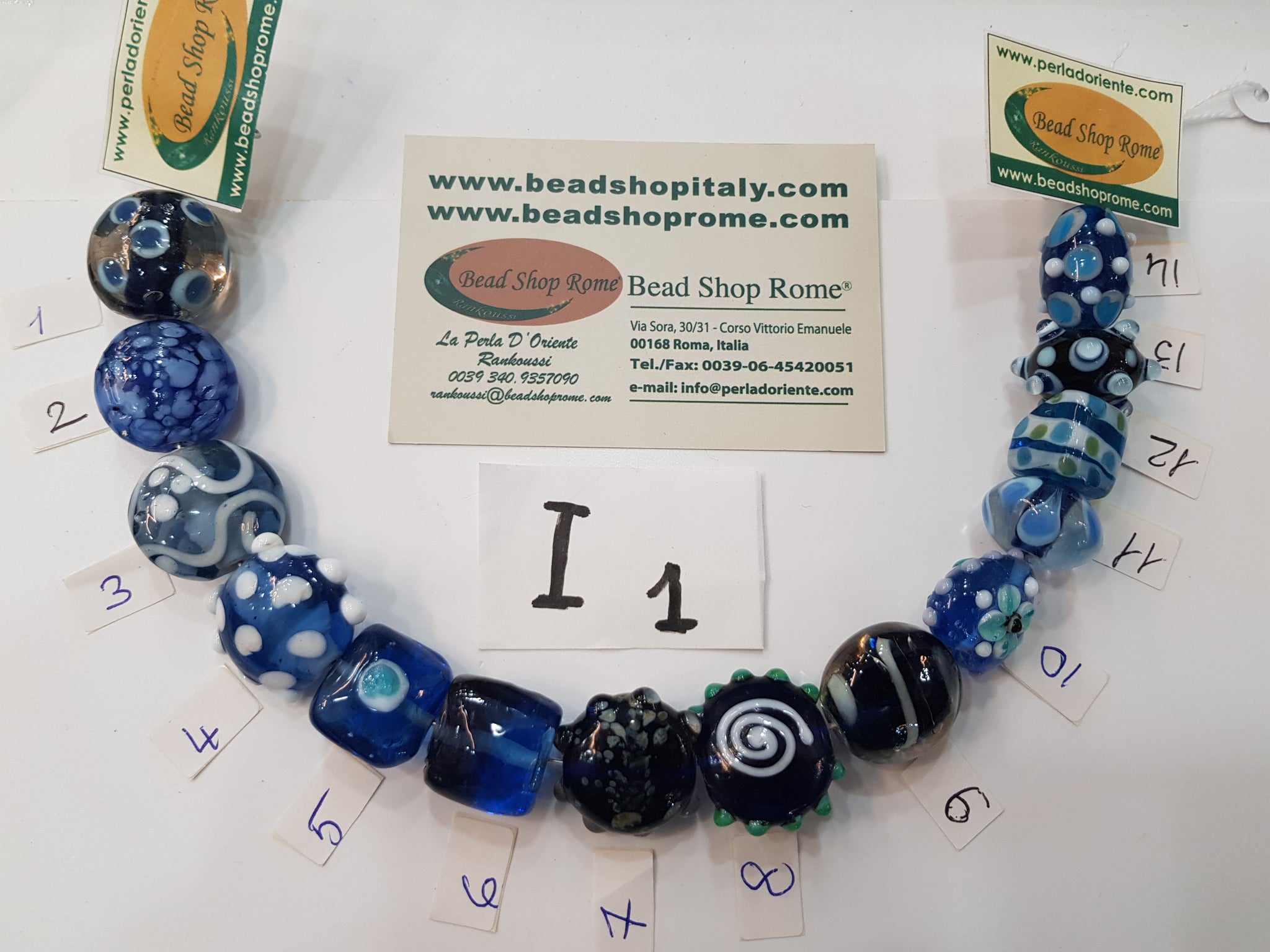 I Lampwork Beads – BeadShopRome - Main Image