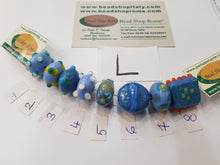 Load image into Gallery viewer, L Lampwork Beads
